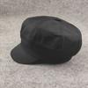 Retro octagonal hat multi-head circumference size painter hat-cm head circumference women's hat small size women's spring and autumn hat simple