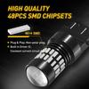 2X 3157R Red LED Brake Stop Signal Tail Light Bulbs For Ford F-150 F-250 F-350 A