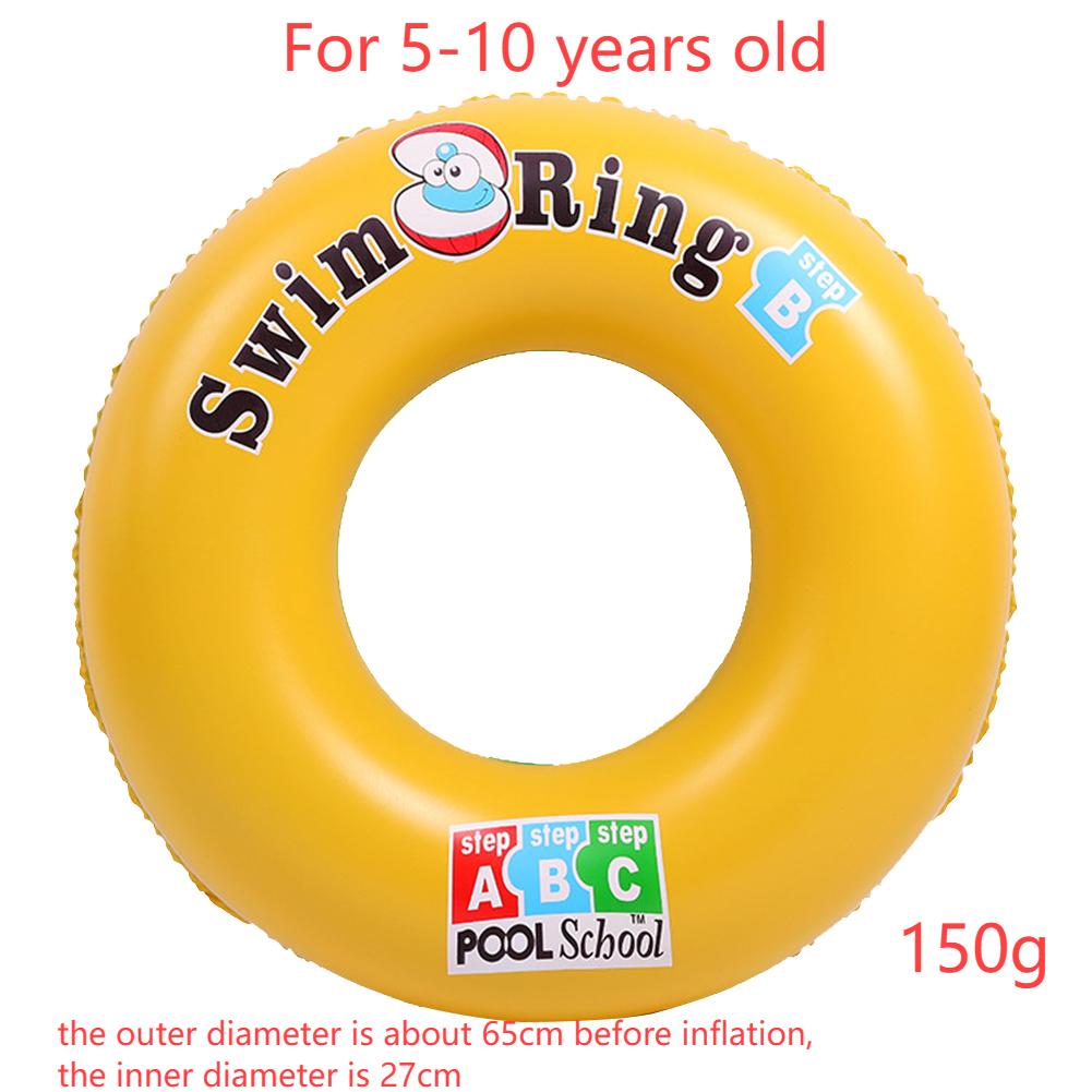 Heart Shape Baby Swimming Ring Seat Swim Ring Tube with Handle Inflatable Pool Toys Swim Ring for Kids Toddles Swim Circle Float