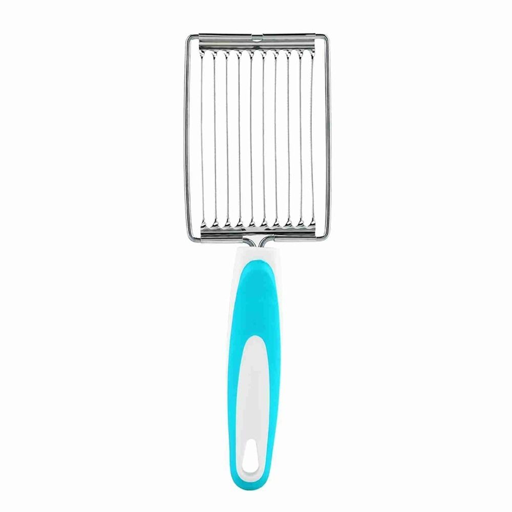 Serrated Slicing Tomato Slicers Comfortable Handle Fruit Cutter Soft Food Cutting Tool Boiled Egg