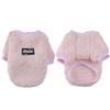 Vestiti in peluche per animali domestici: Carino Gilet in Pile Double-Face per Cani e Gatti - Extra Caldo e Resistente al Freddo per Autunno e Inverno