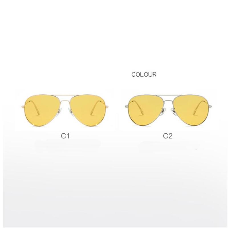 Night Vision Lens Cat Eye Myopia Sunglasses Men Women Driving Pilot Prescription Sunglasses Diopter 0 -0.5 -0.75 To -6