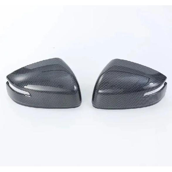 For Toyota Land Cruiser LC300    2024 ABS Glossy Black Door Car Rearview Mirror Cover Trims Car Styling Accessories