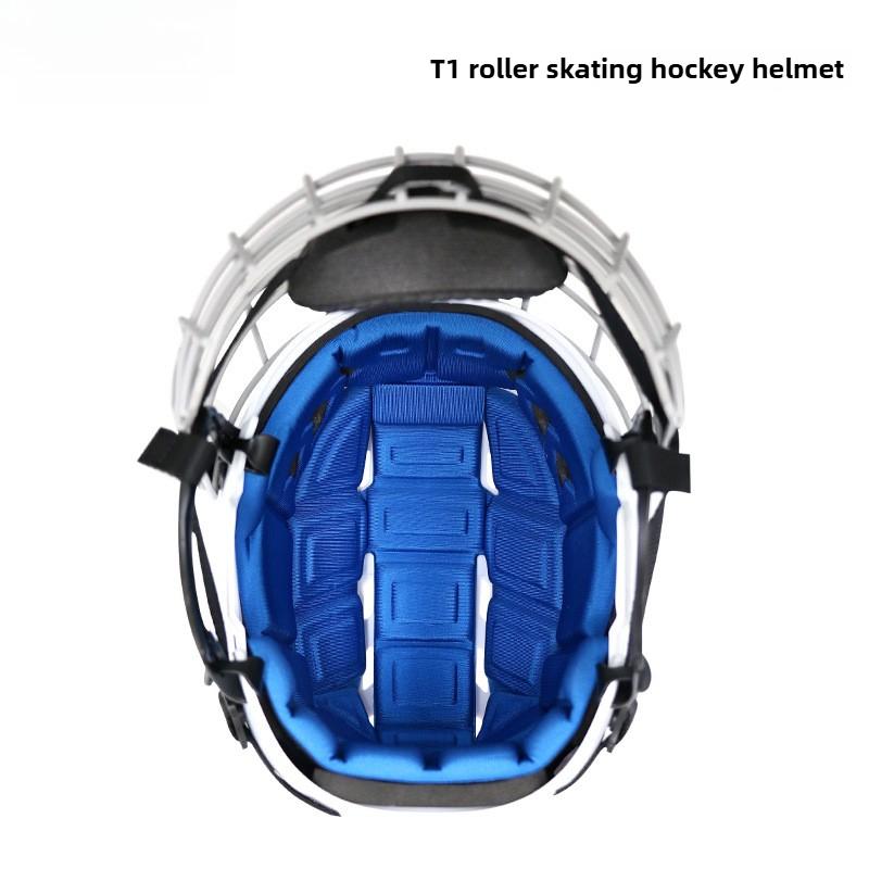 Rollhockeyhelm Feldhockeyhelm Gesichtsmaske Rugby Sporthelm Hockeyhelm
