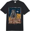 Jag Behöver Mer Utrymme Astronaut Grafisk T-shirt Herr Casual Kortärmad Bomulls T-shirt