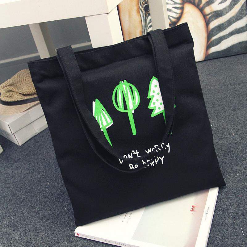 

Student tutoring bag printed shopping bag new original fashion shoulder bag