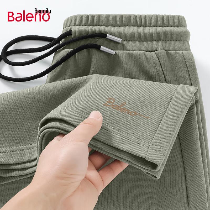 Baleno Men's Heavyweight Pure Cotton Casual Shorts