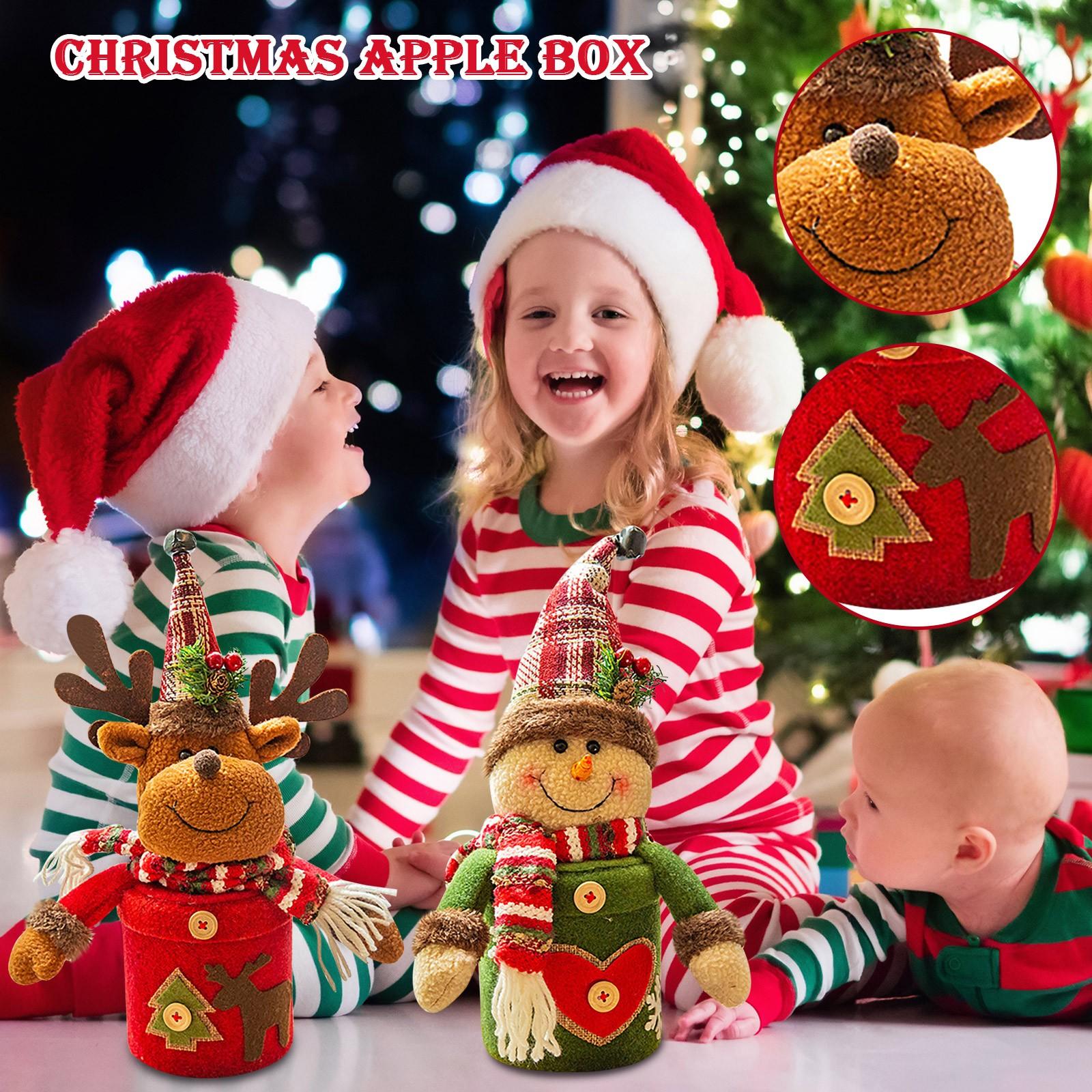 

Рождественская коробка Подарочная коробка Рождественская упаковка конфет Снеговик Пожилые люди Детский сад Дети Небольшие подарки One Size