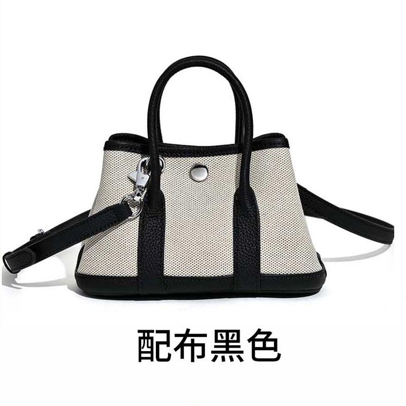 First layer cowhide garden bag going out fashionable commuter handbag shoulder bag women's bag