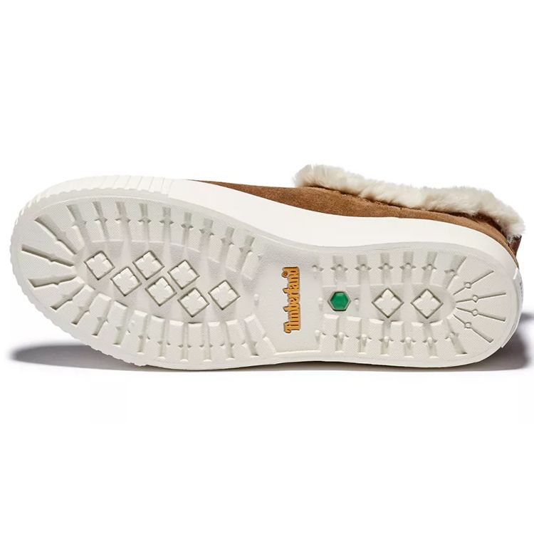 Timberland Skyla Bay Warm Non-Slip Casual Low-Top Sneakers Women Sneakers Brown Yellow A2CDJ643