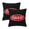 Peterbilt Truck Racing Vintage 2 Pcs Square Pillowcase Pillow Cover Cushion Zip Decorative Comfort Throw Pillow For Home Sofa
