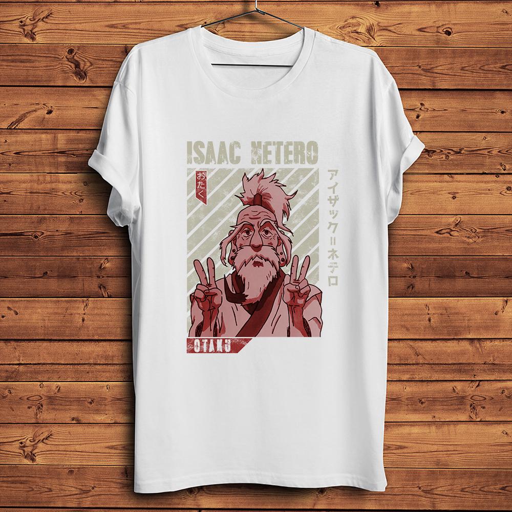 HXH Isaac Netero Aizakku Funny Anime TShirtWhite Casual Short Sleeve Oneck TshirtHunter Unisexga Unisex TeeBreathable Print S