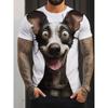 Men's Clothing New T-Shirt Humor Dog 3D Printed Short Sleeve