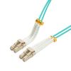 Lanview Flexible Fiber Optic Cable LC-LC Duplex Multimode 1m OM3 LSZH, LVO231469-FLEX
