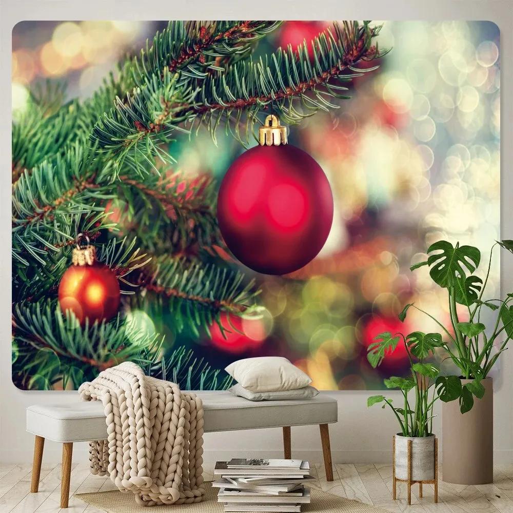 

Узор для украшения рождественской елки Гостиная Интерьер Домашний настенный гобелен 100x75cm