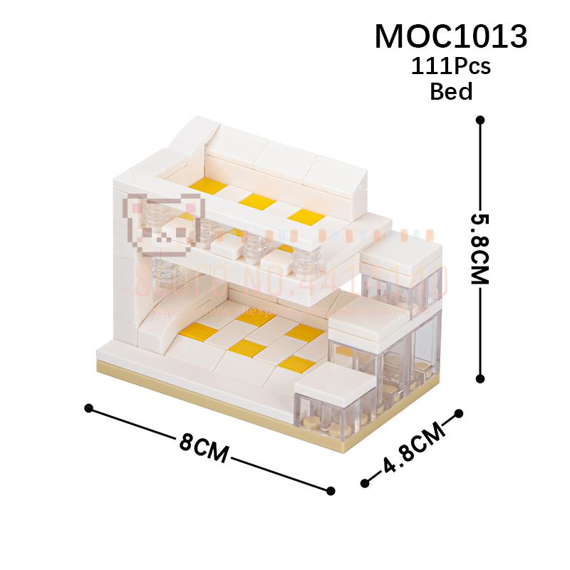 

Мебель для дома MOC Строительные блоки Городская сцена Сделай сам Кухня Кровать Диван Туалет Ванна Модель Украшение Сборка Кирпичики Игрушки Для Детей