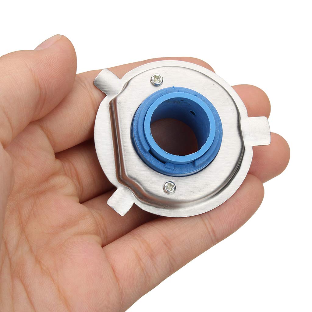 F Fityle 8 Sizes to Choose From LED Headlamp Socket Headlight Adapter H4 2-Pack Holder,