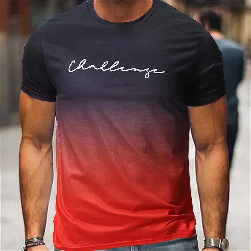 Summer Fashion Short Sleeve T-Shirt 3D Print Tee