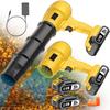 Cordless Electric Blower 20 000 RPM Battery Powered for Clearing Dust and Leaves with Hair Dryer Design