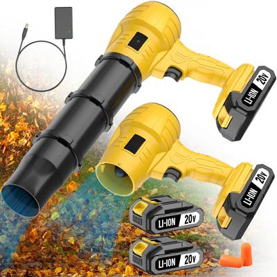 Cordless Electric Blower 20 000 RPM Battery Powered for Clearing Dust and Leaves with Hair Dryer Design