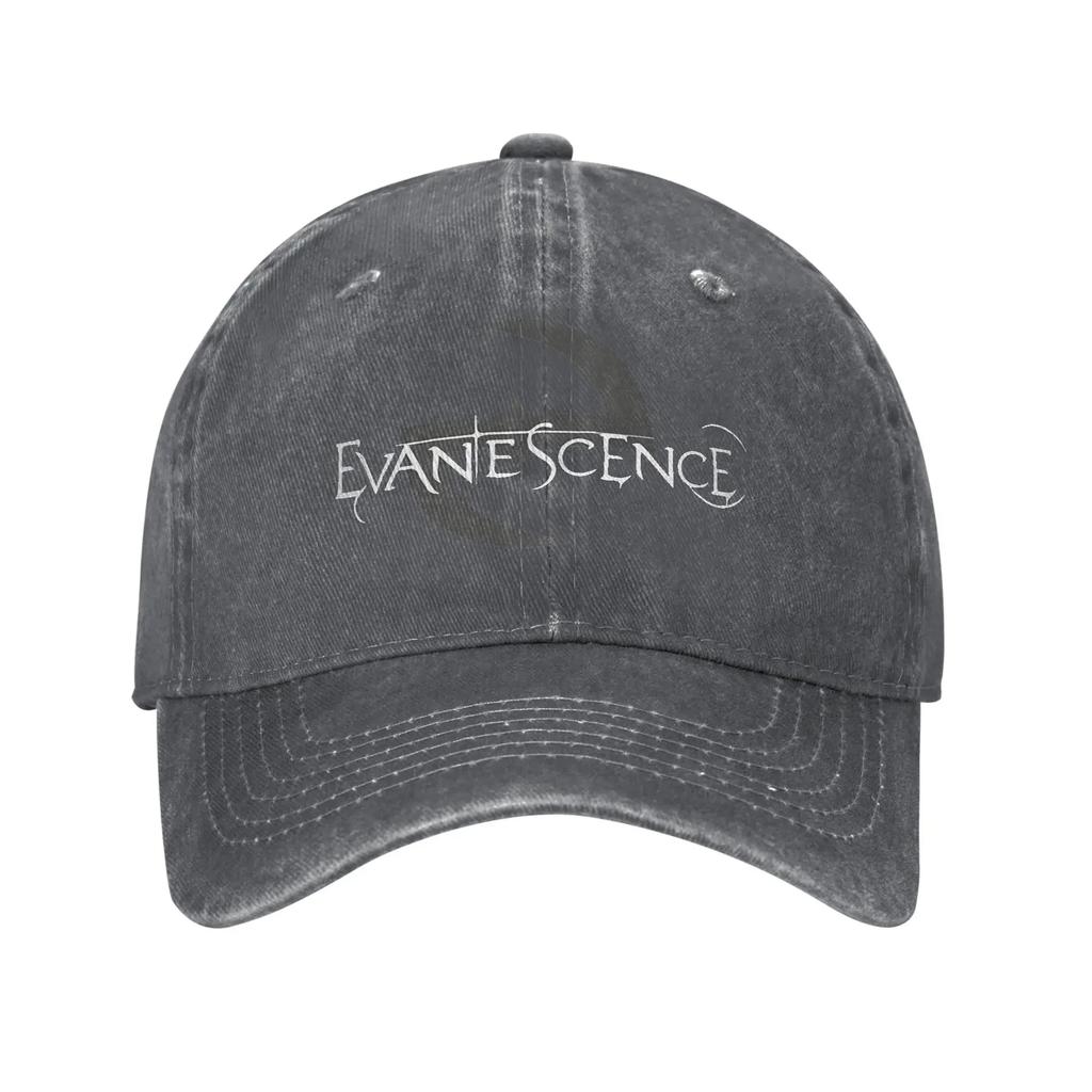 Unisex Evanescence Band AMY Rock Fans Print Hats Vintage Distressed Washed Baseball Cap Adjustable