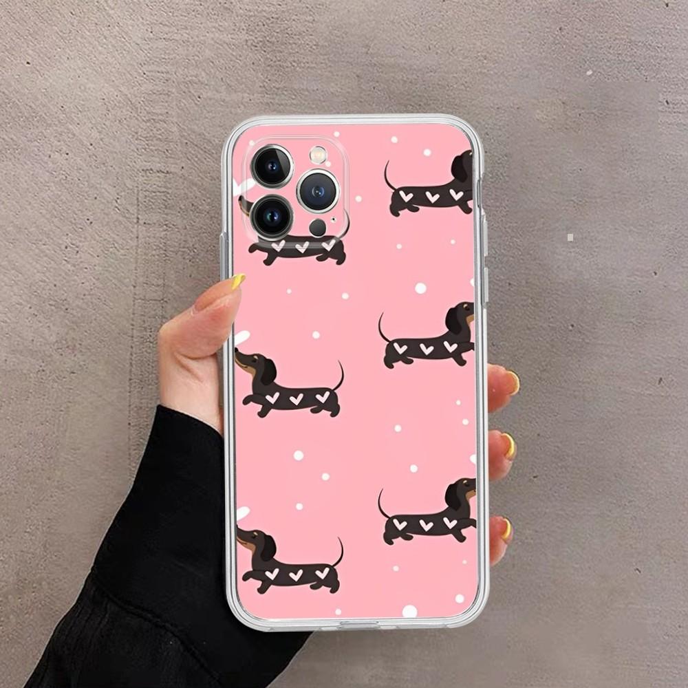 

Чехол для телефона с таксой Для iPhone 14 11 12 13 Mini Pro XS Max Чехол 6 7 8 Plus X XR SE 2020 Funda Shell iPhone 13 mini