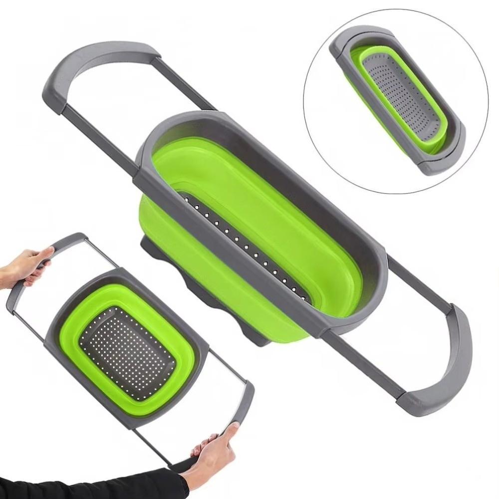 Folding Vegetable Filter Basket Large Vegetable Baskets New Drain Basket