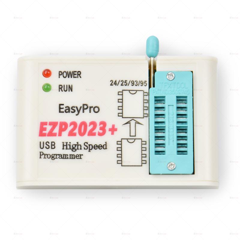 EZP 2023 support WIN7&8 64bit NEW EZP2023 high-speed USB SPI Programmer 24 25 93 95EEPROM 25 flash bios chip with adapter