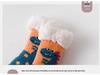 Non-Slip Fleece-Lined Baby Winter Socks - Thick, Warm, and Cozy Coral Floor Socks for Children