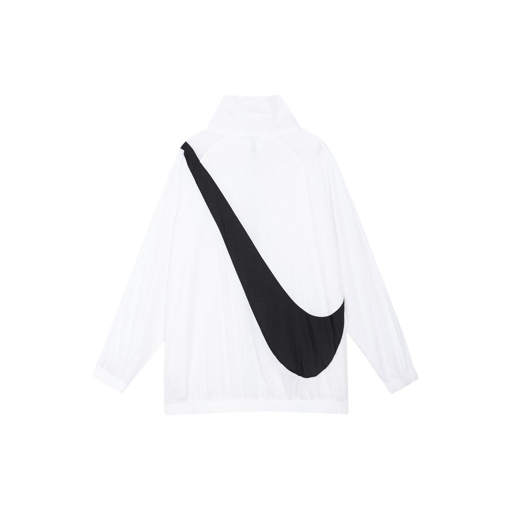 Nike Îmbrăcăminte sport Swoosh Retro Varsity Jachetă Țesută Femei Îmbrăcăminte Exterioară Alb BV3686-100