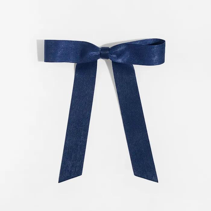Romantic Ribbon Hair Pin (NAVY)