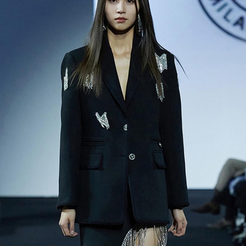 METROCITY JEWELRY Brillante White Earrings A231BE0739WPA