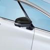 Alphard 40 Series Rearview Mirror Cover - Black Carbon Fiber Pattern (23 Toyota)