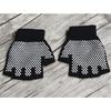 1 Pair Women Half Finger Breathable Sports Half Finger Gloves for Gym Yoga Fitness(black)