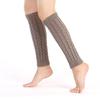 Moda Mujer Invierno Punto Ganchillo Tejido Calentadores de Pierna Legging Cubrebotas 10 Colores