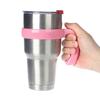 2 Pcs Tumbler Handle Attachment Ergonomic Grip Anti Slip Car Cup Holders BPA Free Travel Mug Handles for 20/32oz Tumbler Cup Accessories