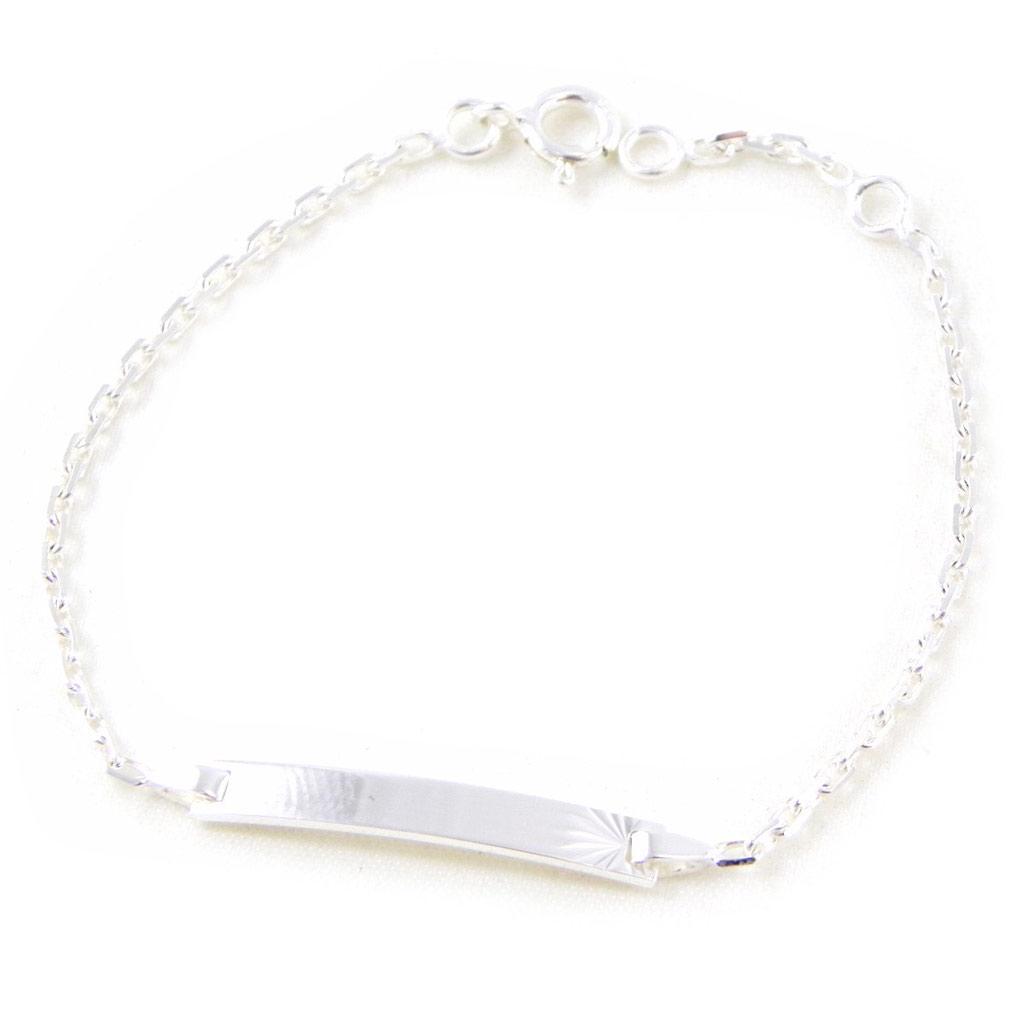 Les Trésors De Lily [E8795] - Silver Curb Chain 'Bambino' - 23x3 Mm