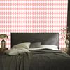 Harlequin Diamonds Wallpaper White and Coral for Living Room and Bedroom 50x1000
