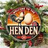 Vintage Metal Poster Henderson Welcome Sign 8x8 Inch Tin Panel for Retro Bar Cafe Garage Wall Decor