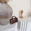 Fashion Trend Square Acrylic Bag Chain Bag Glossy Styling Hand Bag Crossbody Bag