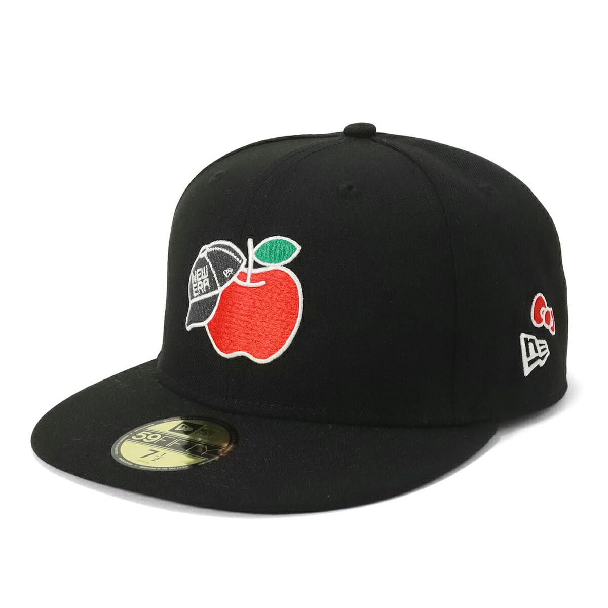

Cap 59FIFTY Hello Kitty Collaboration Black 7 5950 APPLE NECAP KITTY BLK [New Era] 1/8 чорний