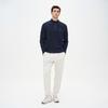 GIOVANNI VALENTINO Men's Anti-Bacterial Half-Zip Knit Sweater