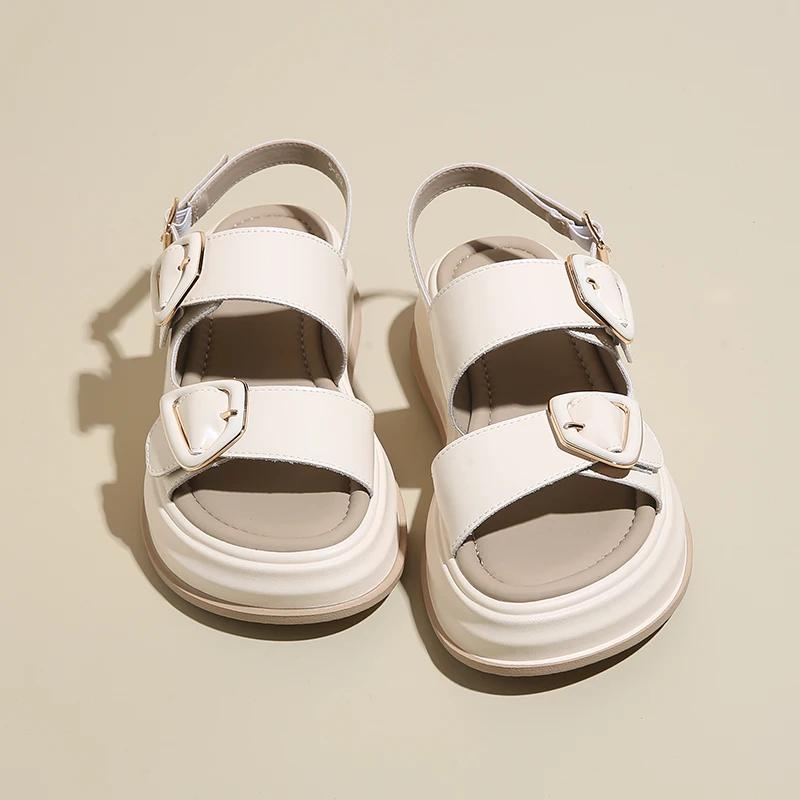 Women Sandals Platform Shoes Summer Slides 2024 New Fad Open Toe Slippers Sports Designer Dress Casual Shoes Ladies Flip Flops