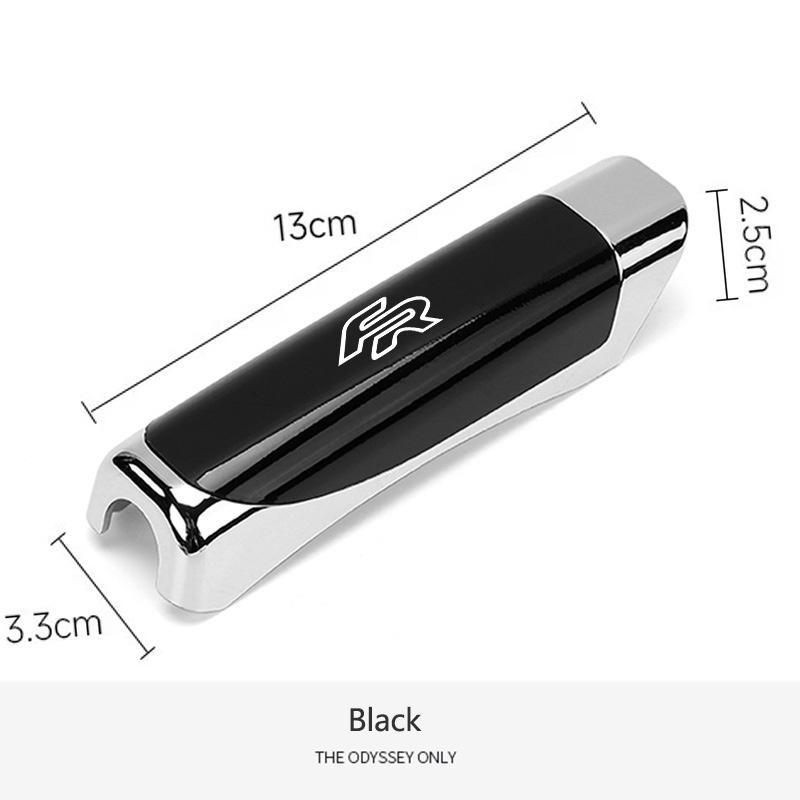 kncr9 Car Hand Brake Carbon Parking Brake Handbrake Grips Protection Cover For Seat Leon FR FR+ Cupra Ibiza Altea Exeo Formula Racing