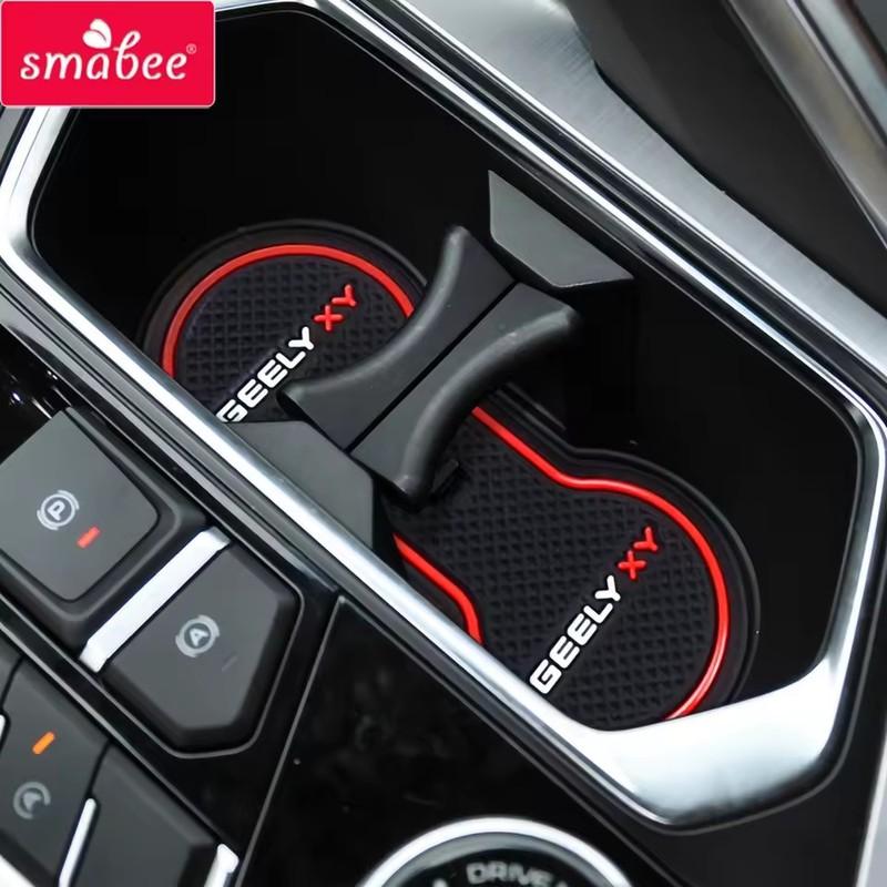 Anti-Slip Gate Slot Mat for Geely Tugella  -  Door Groove Pad Cup Holder Car Interior Accessories