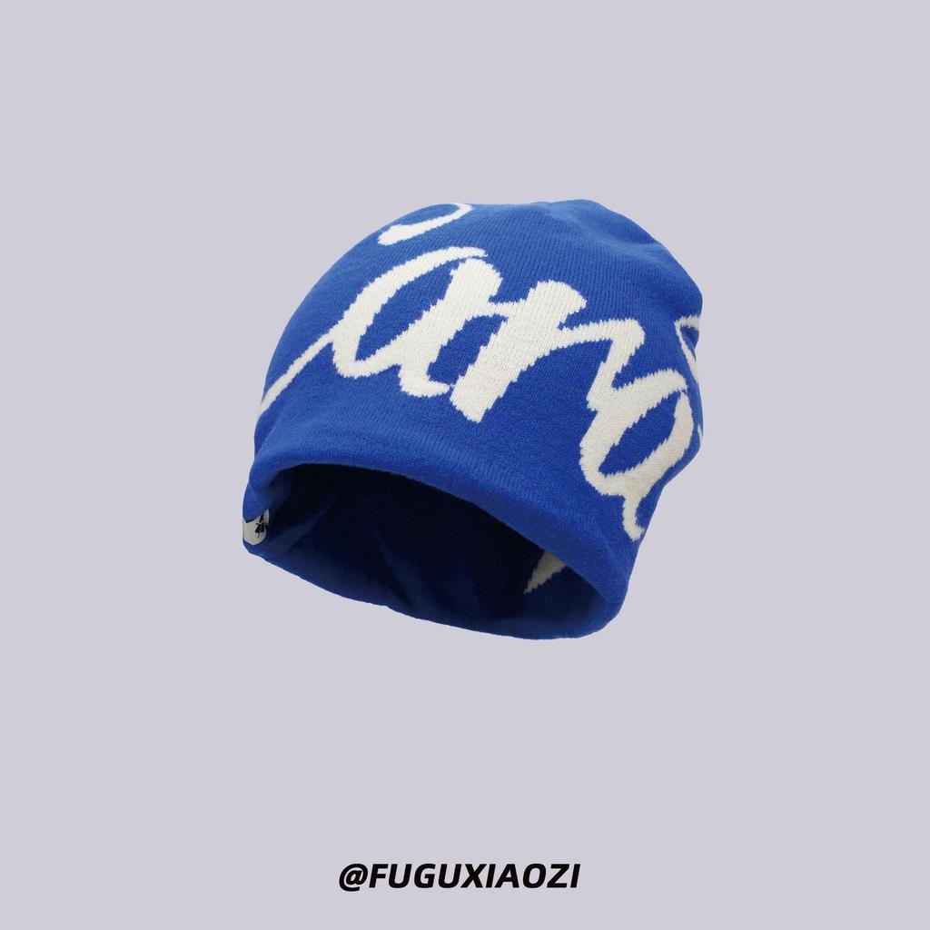 American Street Style Beanie: Trendy Outdoor Mountaineering Wool Hat, Warm & Cold-Proof, for Men & Women, Autumn/Winter