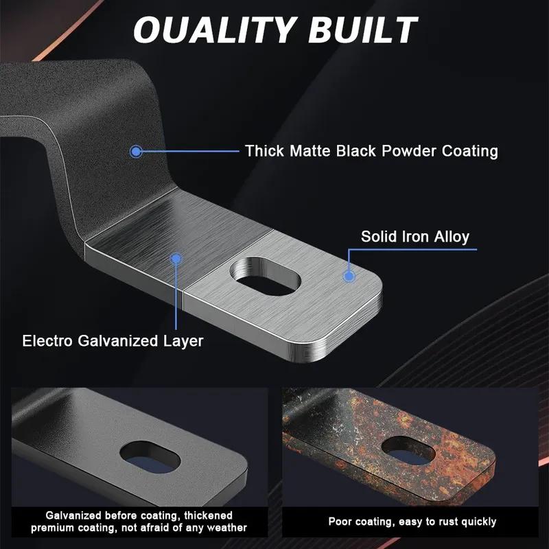 Hood Light Bracket Mounting for 2015-2022 Chevy Colorado/GMC Canyon Pillar Ditch Pods Led Cube Work Lighting Mount Holder