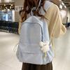 Schoolbag New Ins Niche Cherry Lightweight Backpack Junior High School College Student Large Capacity Schoolbag Fashionable Versatile Backpack