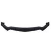 Front Bumper Lip Spoiler Glossy Black Sporty Look Front Lip Spoiler Splitter Protector Replacement for Stelvio 2017 and