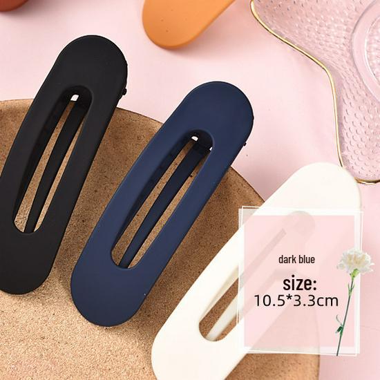 Morandi Large Hairpin: Korean Duckbill Claw Clip for Bangs and Updos